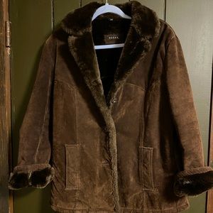 Guess Leather winter jacket